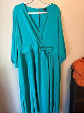 Torrid Mock Wrap Dress Size 2